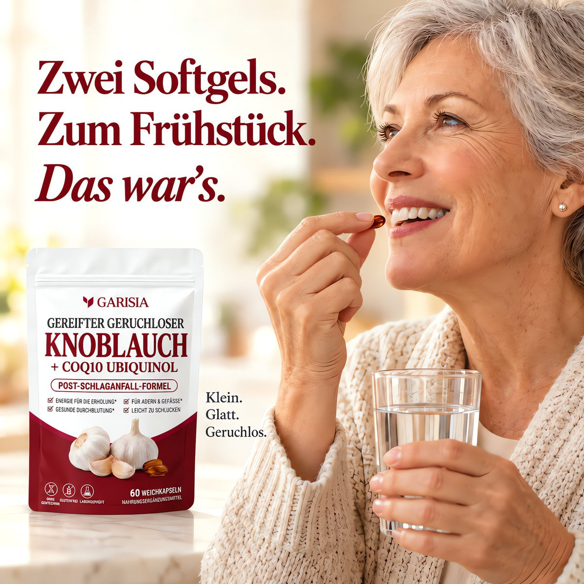 Ein Beutel statt einer Schublade voller Döschen