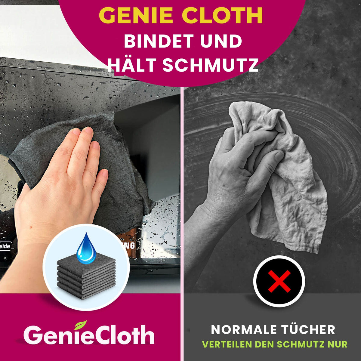 Genie Magic Reinigungstuch (5er-Pack)