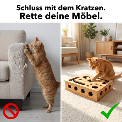 Schluss mit dem Kratzen an der Couch
